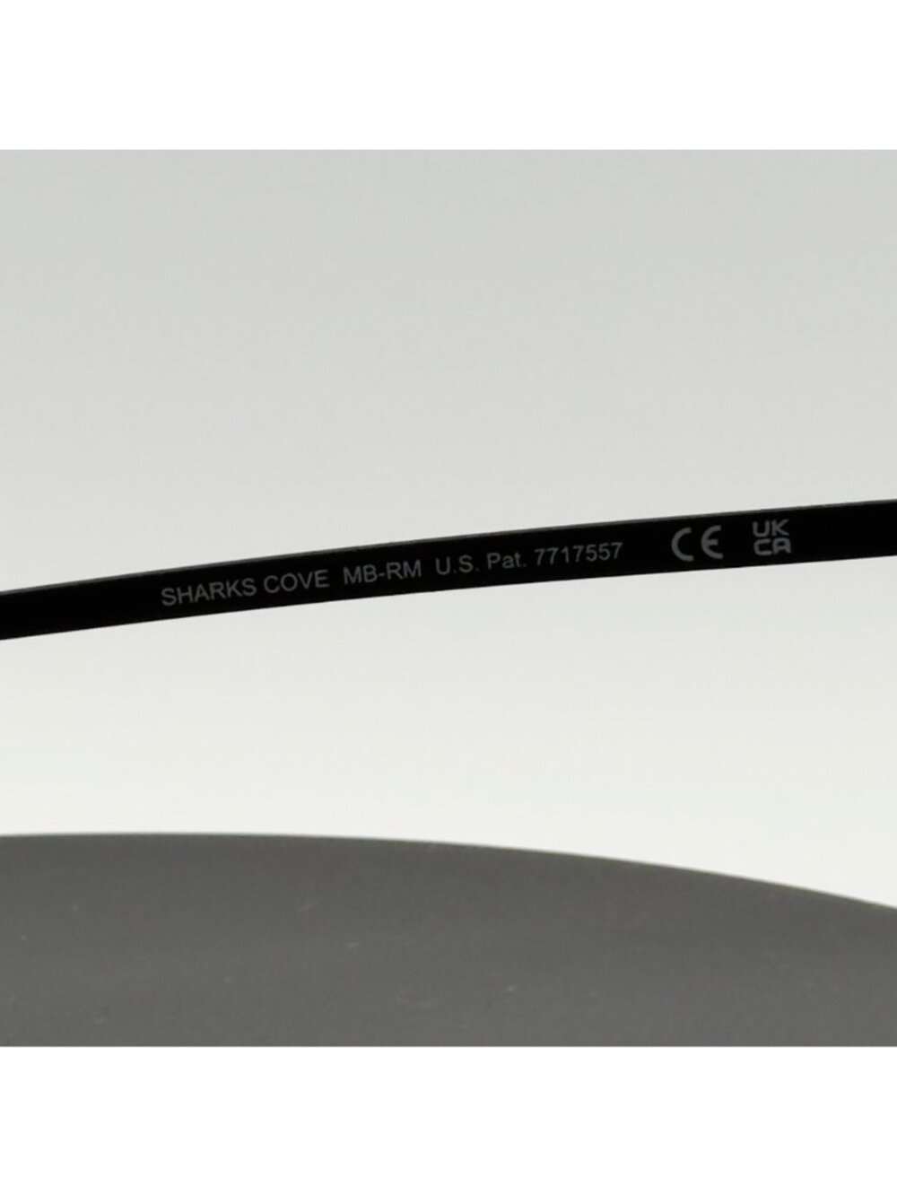Maui Jim Sharks Cove MJ605-02 Black Hawaii Lava Sunglasses 55 18 145 READ - Picture 13 of 14